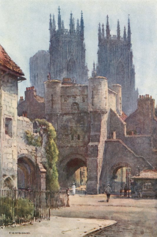 Bootham Bar door Ernest William Haslehust