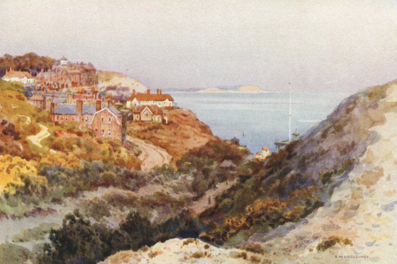 Boscombe Chine door Ernest William Haslehust