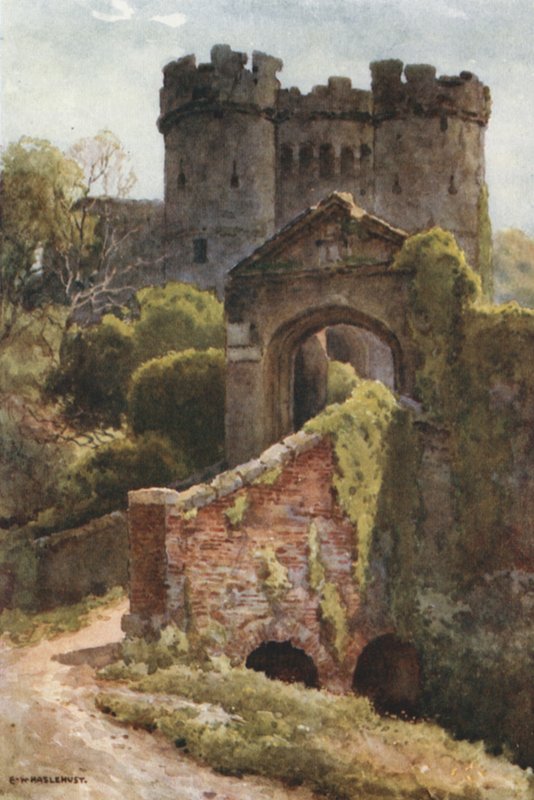 Carisbrooke Castle door Ernest William Haslehust