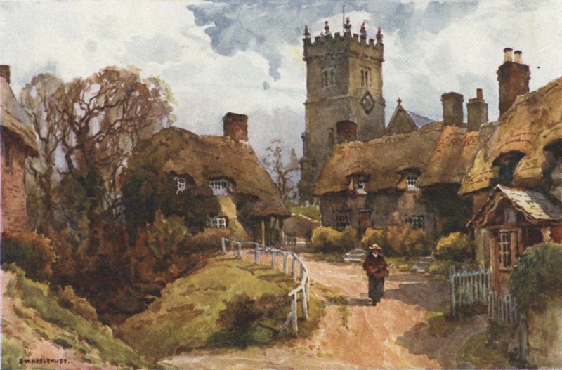 Godshill door Ernest William Haslehust