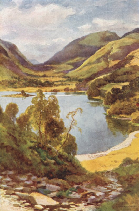 Grasmere vanaf Loughrigg door Ernest William Haslehust