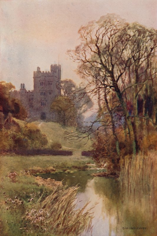 Haddon Hall door Ernest William Haslehust