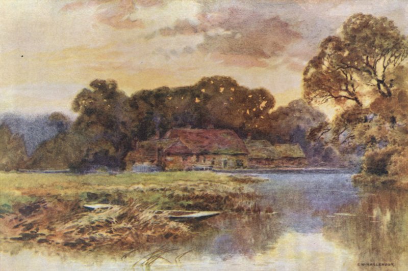 Pangbourne door Ernest William Haslehust