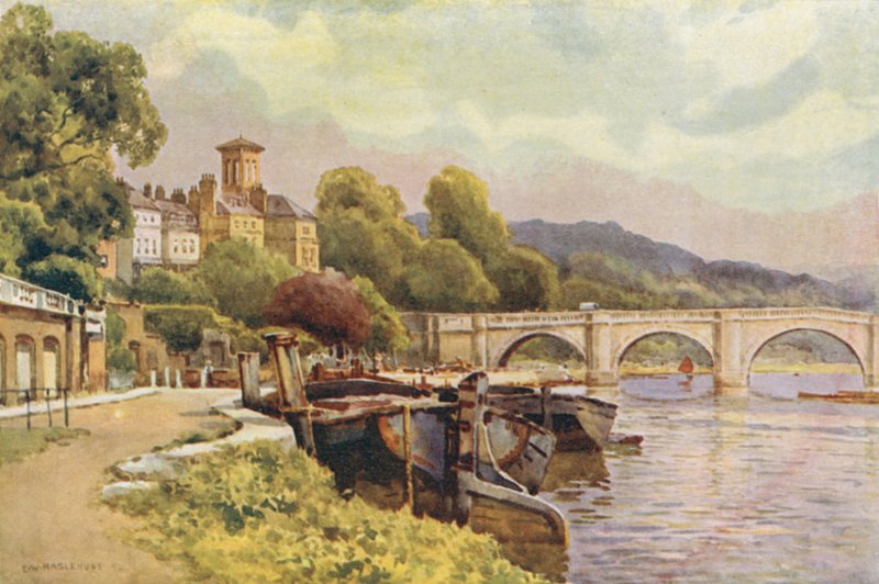 Richmond door Ernest William Haslehust