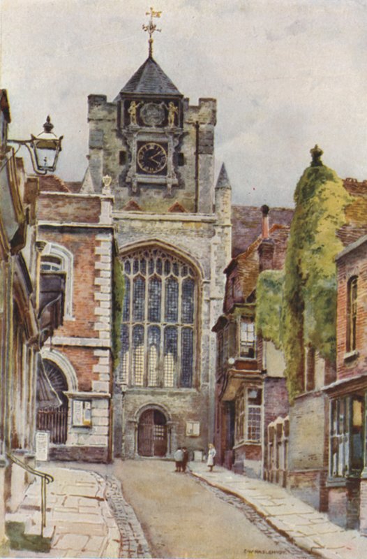 Rye Kerk door Ernest William Haslehust