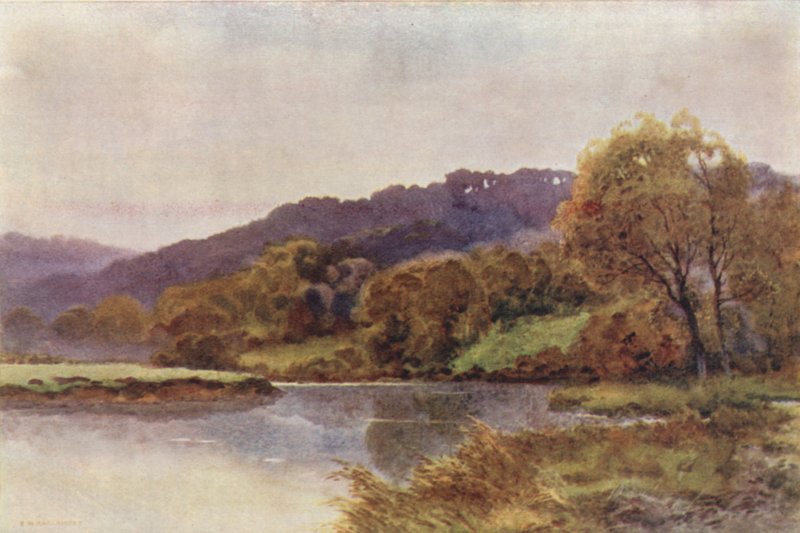 Streatley Heuvels door Ernest William Haslehust