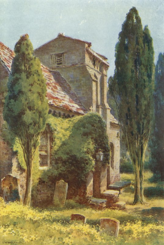 Studland Church door Ernest William Haslehust