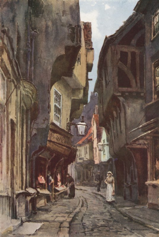 The Shambles door Ernest William Haslehust