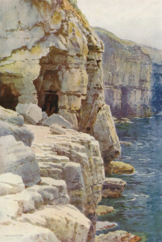 Tilly Whim Grotten, Swanage door Ernest William Haslehust