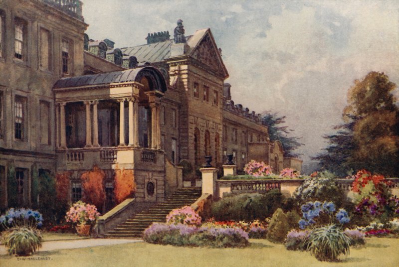 Welbeck Abbey door Ernest William Haslehust