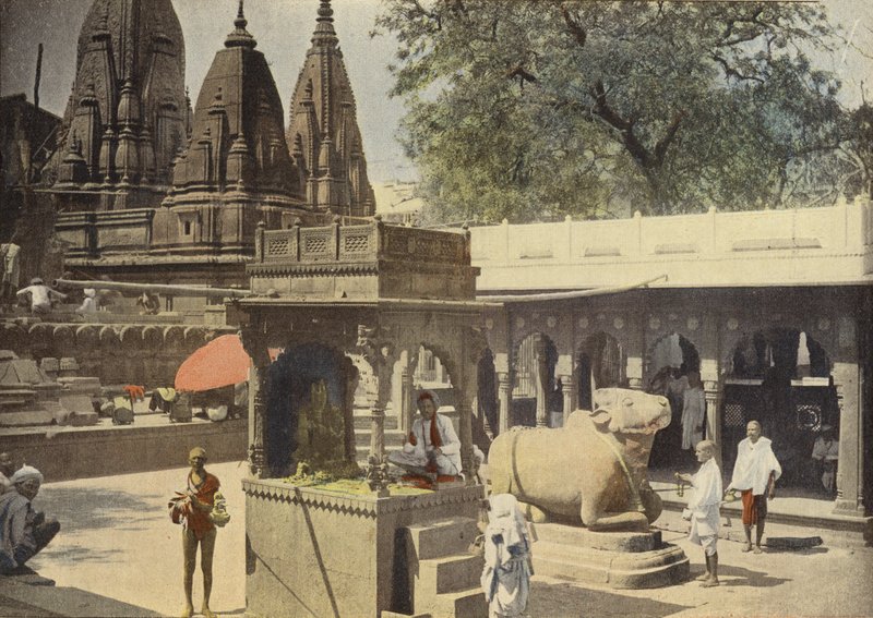 Benares, De Gayan Bapi door European Photographer
