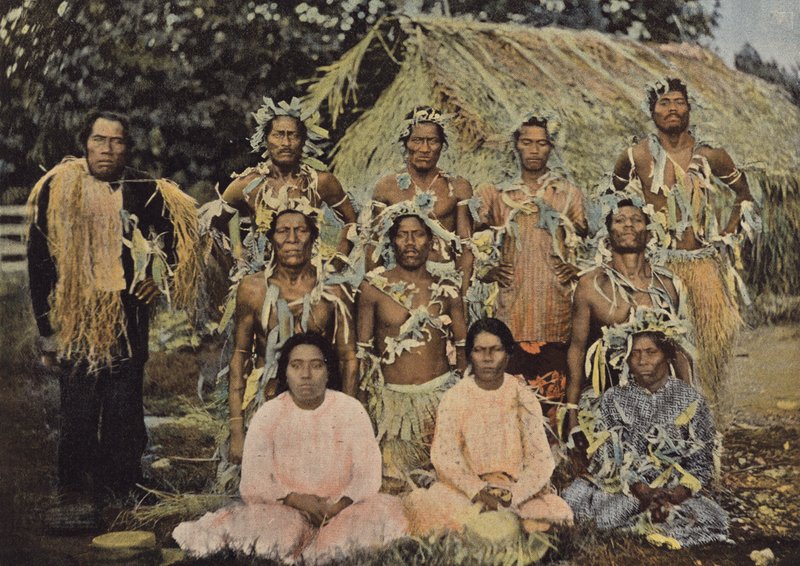 Groep Arorai in Tahiti door European Photographer