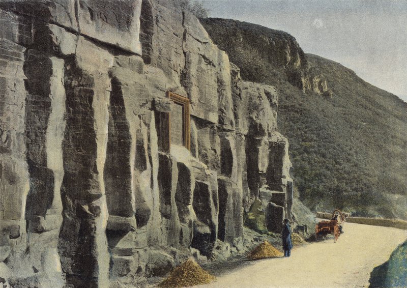 Station tussen Goudaour en Mleta, Militaire Route van Georgië door European Photographer