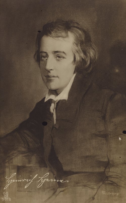 Heinrich Heine, Duitse dichter en essayist, c1820 door European School