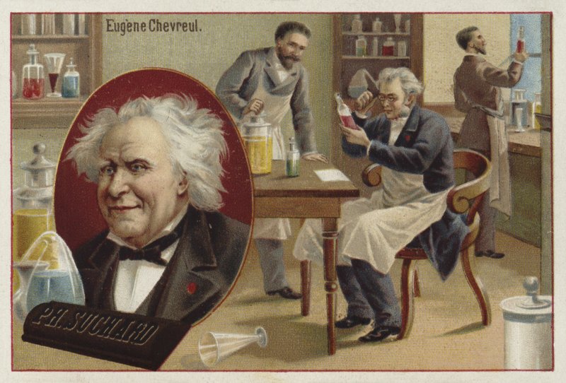 Michel Eugene Chevreul, Franse chemicus door European School