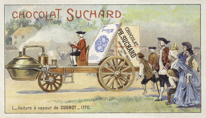 Nicolas-Joseph Cugnots stoomauto, 1770 door European School