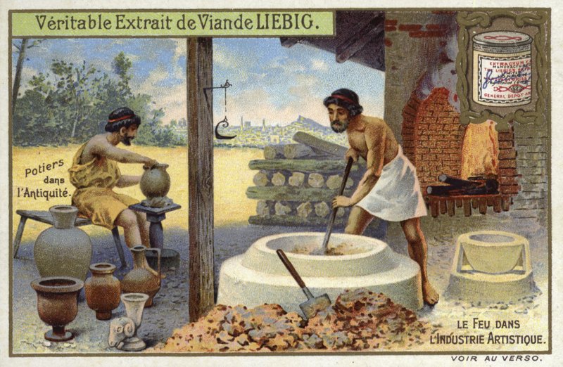 Pottenbakkers in de oudheid door European School