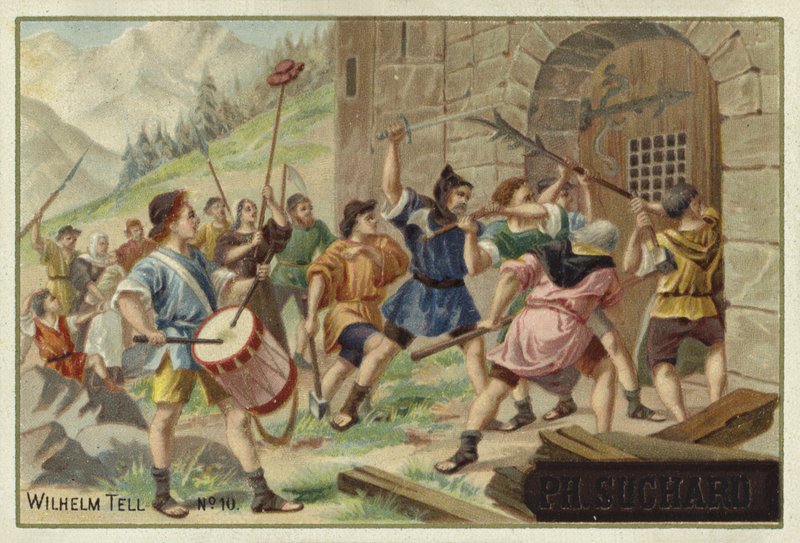 Scène uit Wilhelm Tell door European School
