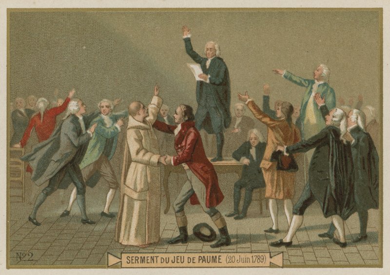 De Eed op de Kaatsbaan, Franse Revolutie, 20 juni 1789 door European School