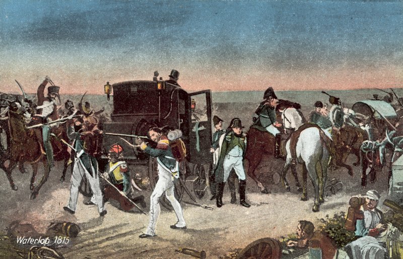 Waterloo 1815, De verovering van de koets van Napoleon door European School