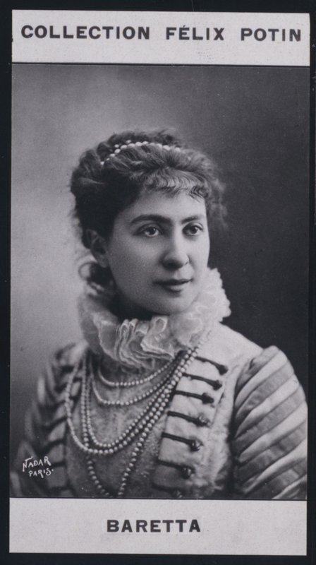 Blanche Baretta-Worms (1855) door European Photographer