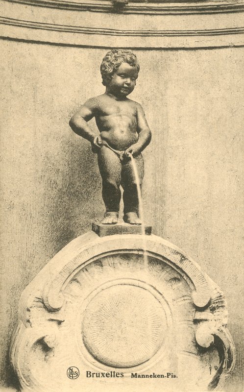 Brussel, Manneken-Pis door European Photographer