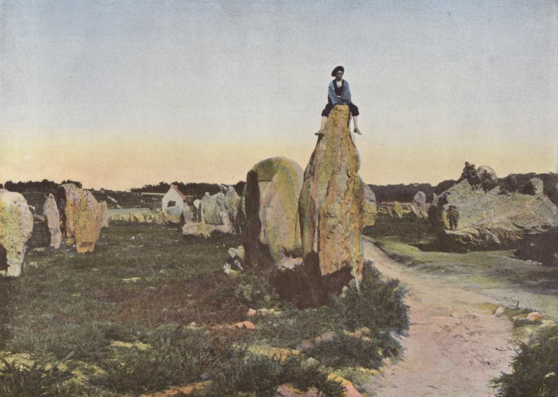 Carnac, alignementen van Kermario door European Photographer