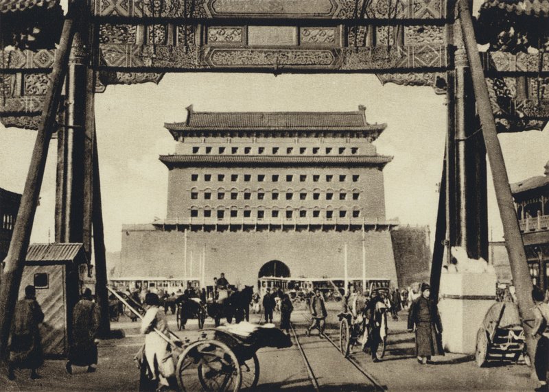China, Peking, Stadspoort door European Photographer