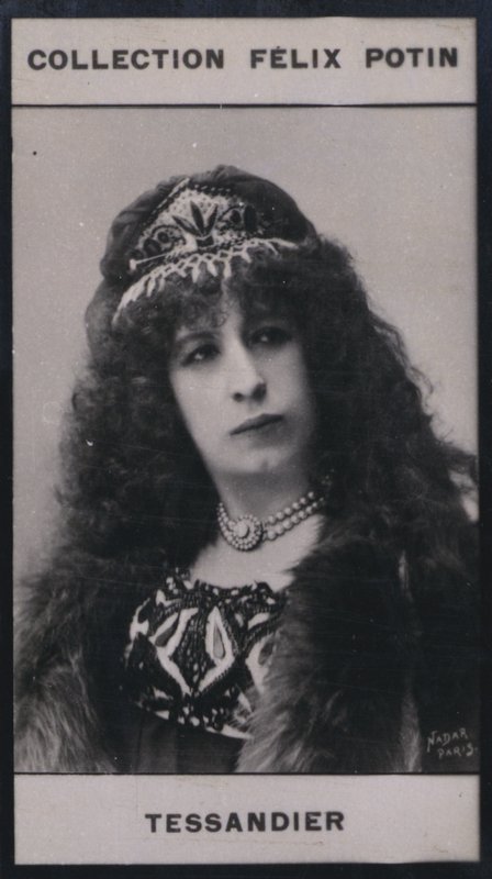 Madame Aimee Tessandier (1851) door European Photographer