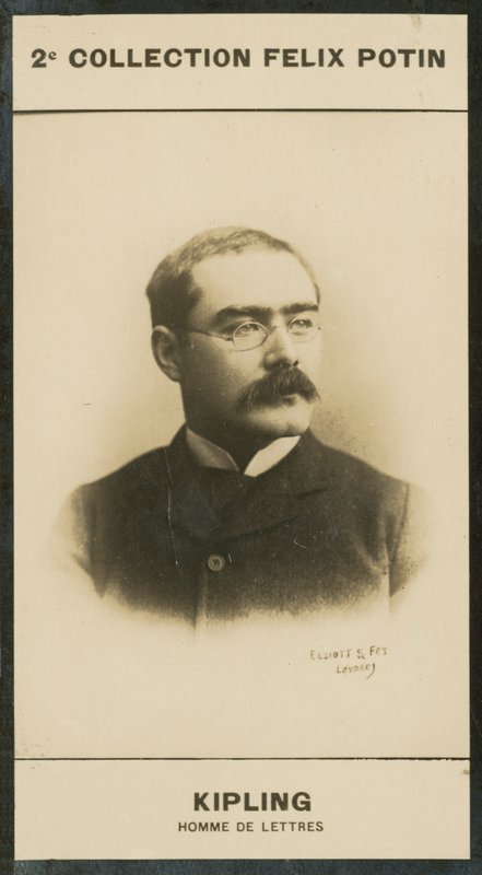 Rudyard Kipling, Schrijver door European Photographer