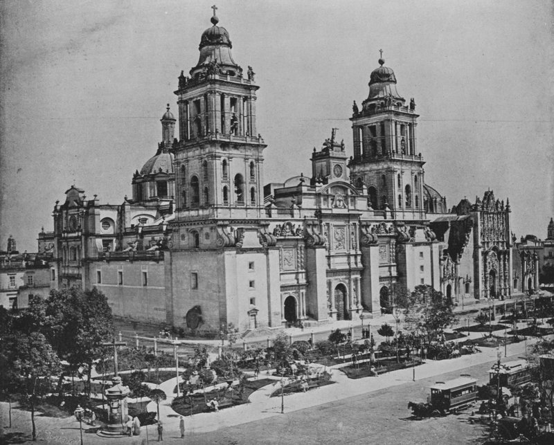 De kathedraal, Mexico-Stad door European Photographer