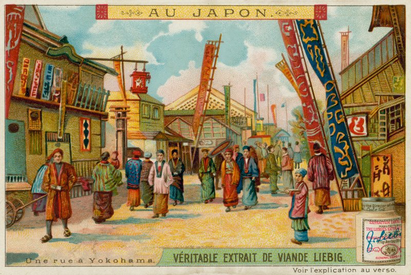 Een Straat in Yokohama door European School