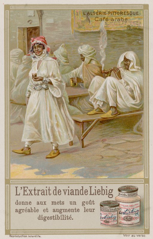 Arabisch café in Algerije door European School