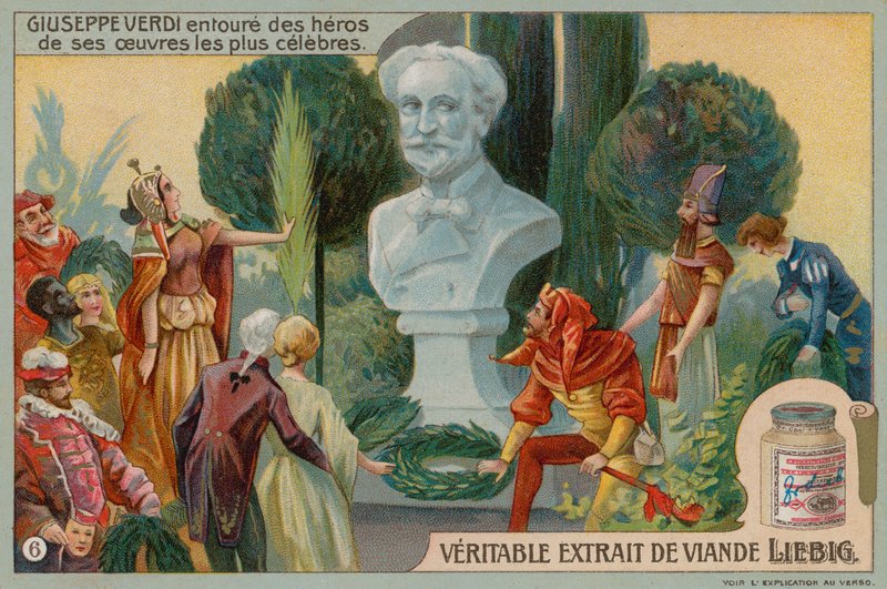 Buste van Verdi door European School