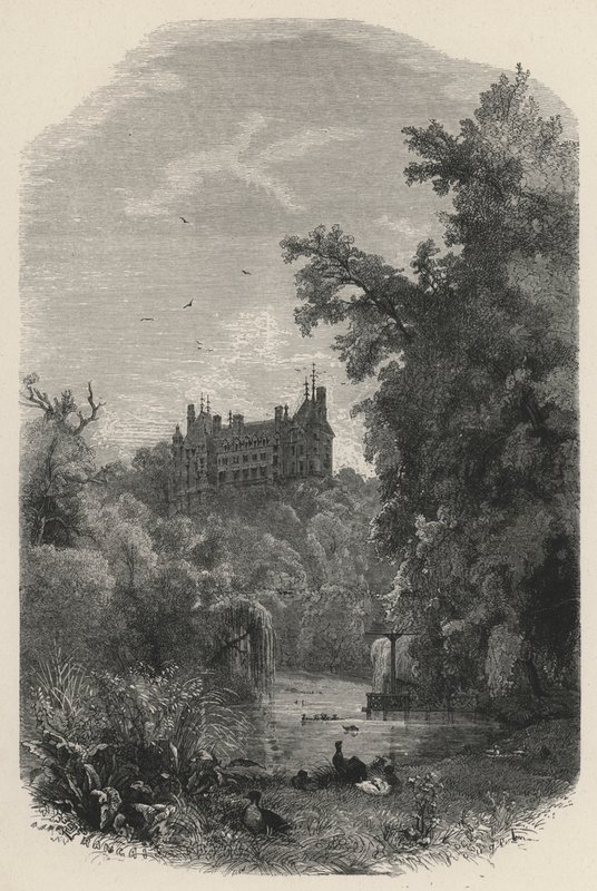 Chateau De Mouchy (gravure) door European School