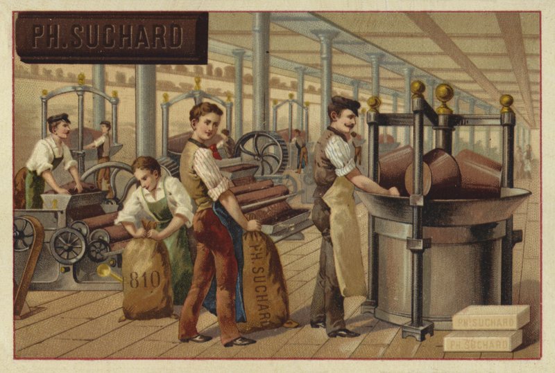 Chocoladeproductie door European School
