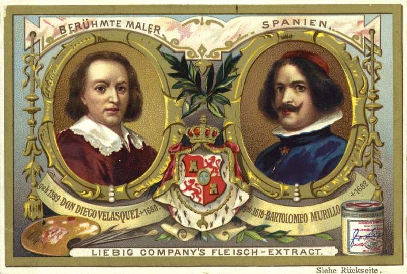 Diego Velasquez en Bartolome Murillo, Spaanse kunstenaars door European School