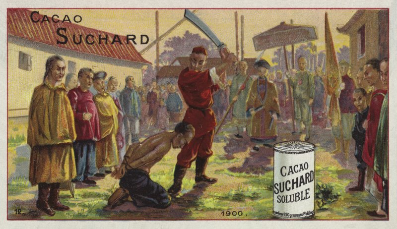 Executie, China, 1900 door European School