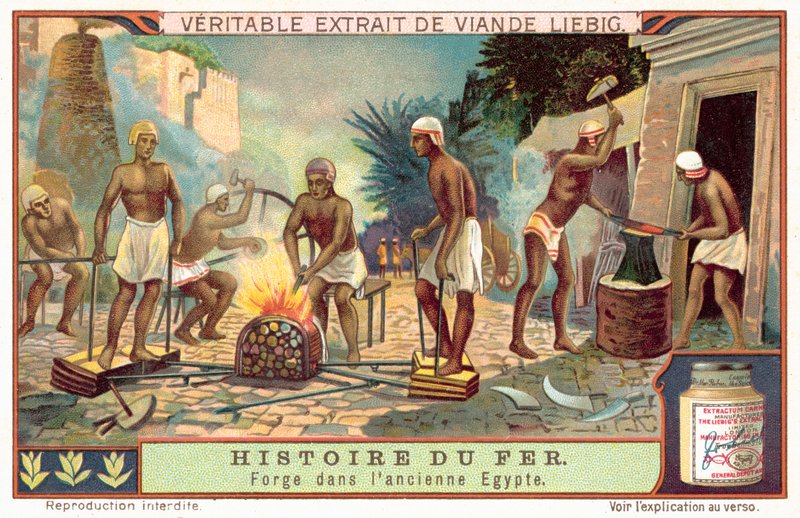 Smederij in het oude Egypte door European School