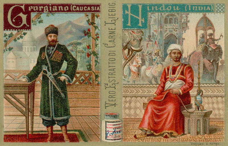 Georgiër en Hindoe door European School