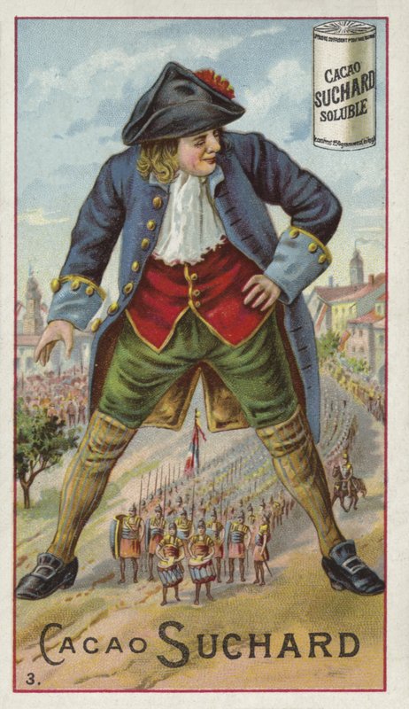 Gulliver met het Lilliputiaanse leger door European School