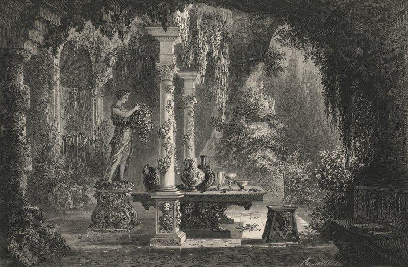 Jardin Delectable De Bernard Palissy (gravure) door European School