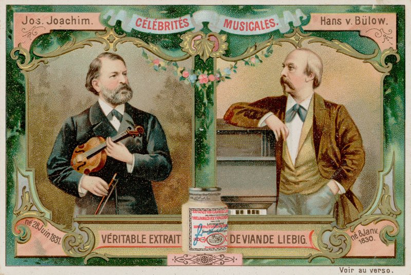 Joseph Joachim en Hans von Bülow door European School