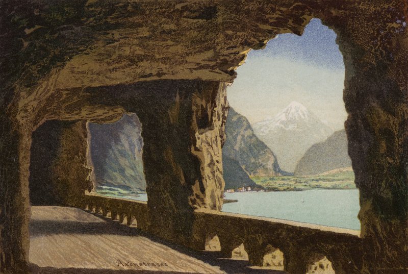 Meer van Luzern: De Axenstrasse door European School