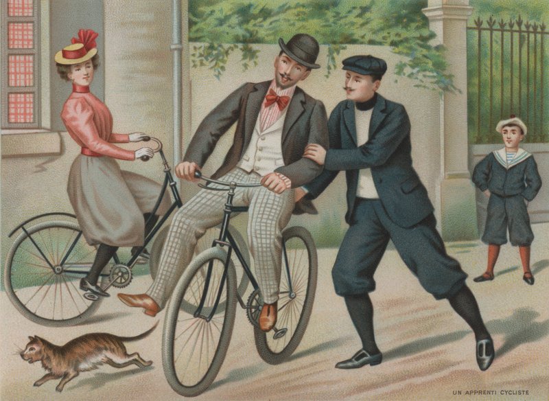 Leren fietsen door European School