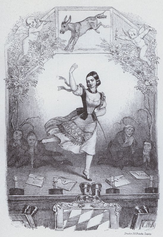 Lola Montez danst Beierse geschiedenis door European School