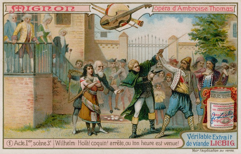 Mignon wordt gered door Wilhelm door European School