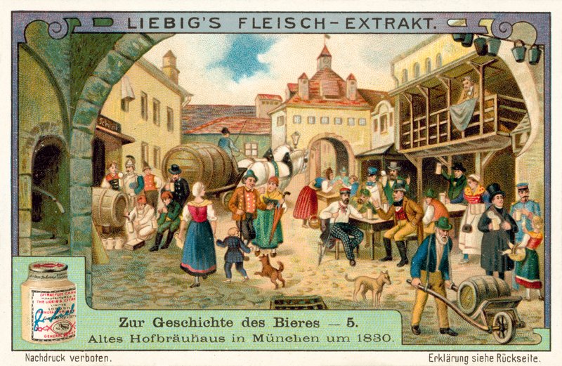 Oude Hofbrauhaus in München door European School