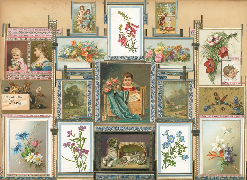 Pagina uit Sammelsurium Volume IX door European School