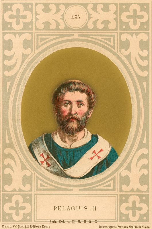 Pelagius II door European School